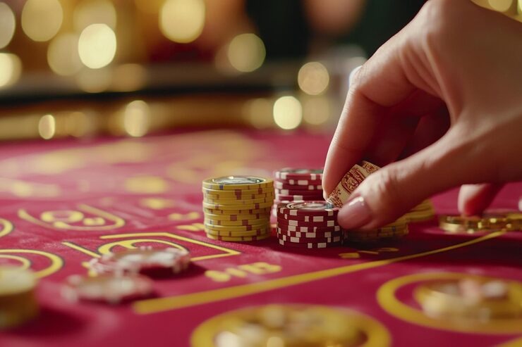 Spadegaming live dealer studio with HD cameras and professional dealers at blackjack table