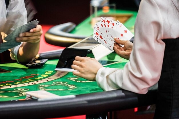 Spadegaming roulette wheel spin in progress with live dealer Spadegaming roulette wheel spin in progress with live dealer
